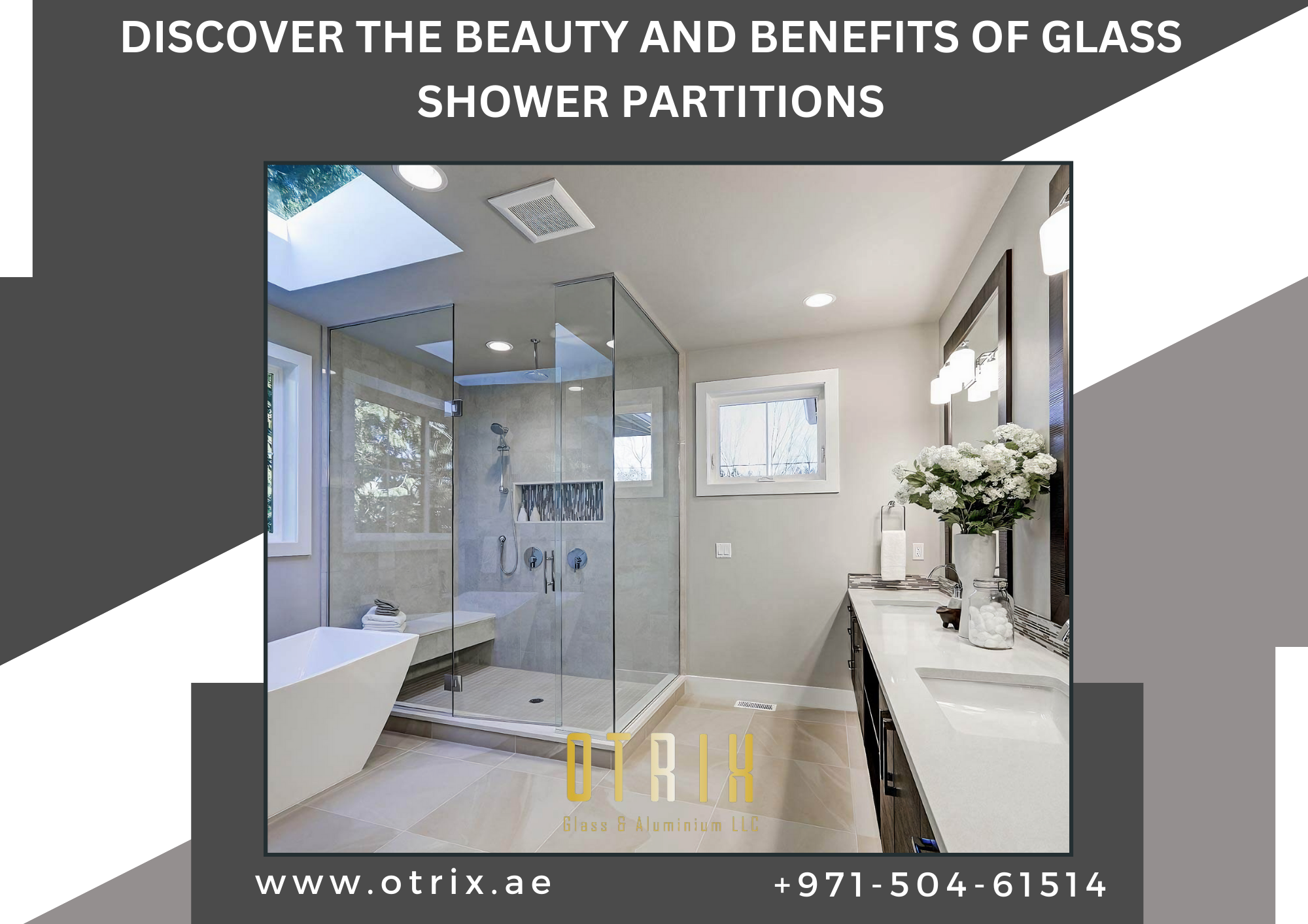 Benefits of Shower Glass Partition