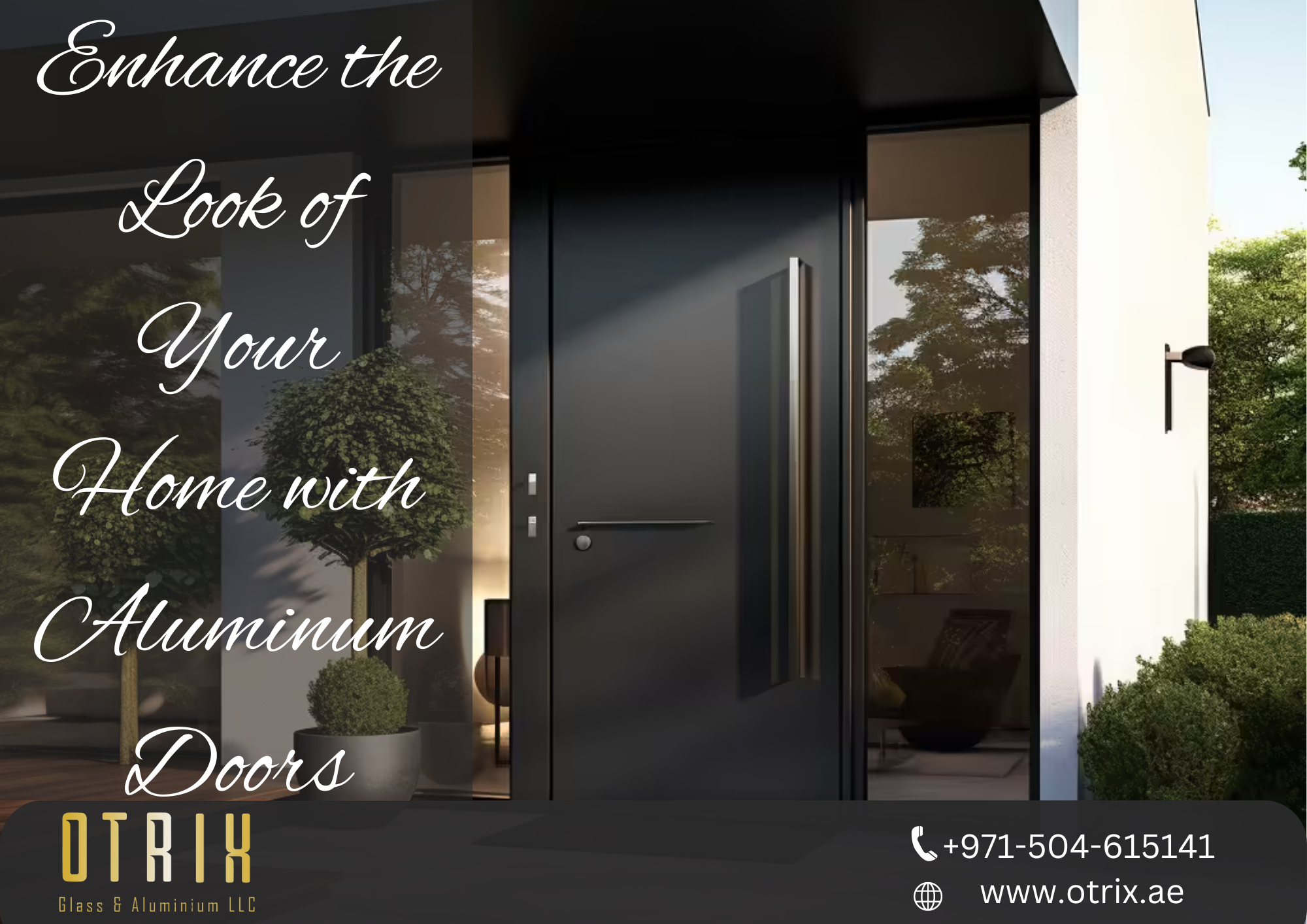 Enhance the look of Your Homes with Aluminum doors