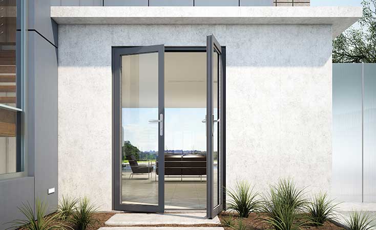 aluminum swing door in dubai from www.otrix.ae