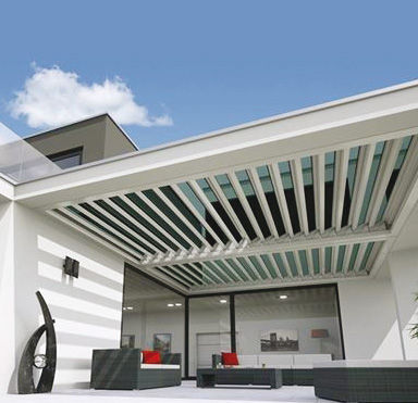 concealed shade pergola in dubai www.otrix.ae