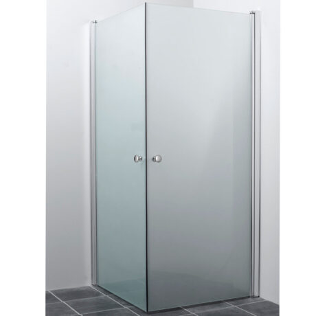 Frosted or Textured Glass Swing Shower Door in Dubai